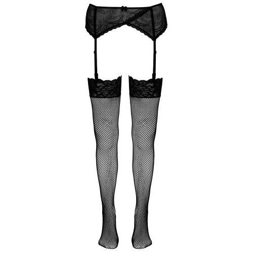 Stunning Black Fishnet Stockings - Image 3