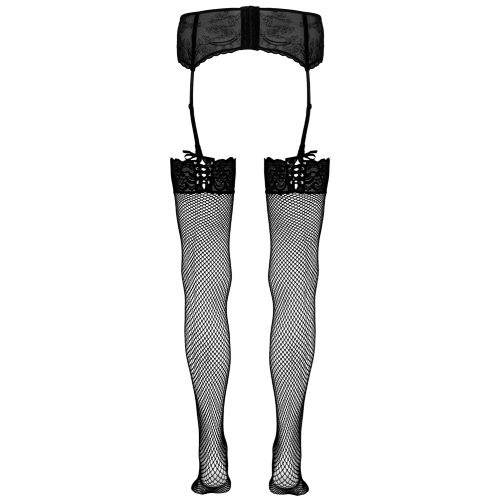 Stunning Black Fishnet Stockings - Image 4