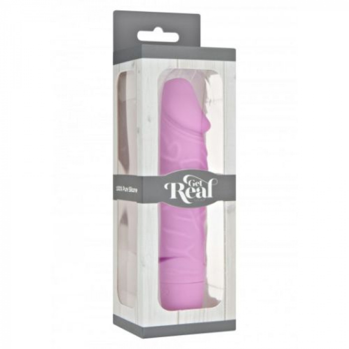 Mini Classic Original Silicone Penis Vibrator Pink - Image 3