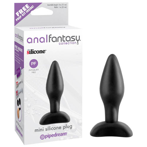 Anal Fantasy Mini Silicone Plug - Image 1