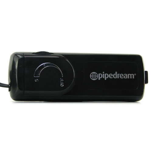 Ζωνάτο Στραπόν για άντρες με 20εκ λευκό πέος με οπή και δονηση - Image 2