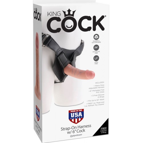 pipedream_king_cock_strap_on_harness_with_6_inch_cock_3-500x500 Strap-On Harness with 15cm Cock - Image 3