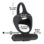 Vibro-cock Ring with Testicle Spreader - Image 2