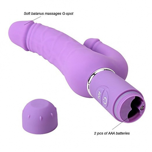 LEVINA DOUBLE PENIS PURPLE - Image 2