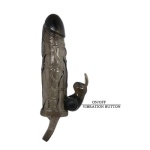 Penis sleeve made of soft jel with vibration for clitoris - Image 4