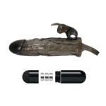 Penis sleeve made of soft jel with vibration for clitoris - Image 7