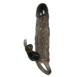 Penis sleeve made of soft jel with vibration for clitoris - Image 5