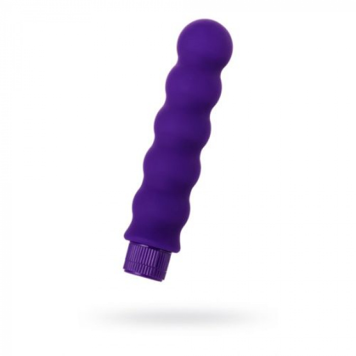 Purple silicone vibrator of pleasure anal and pussy - Image 4
