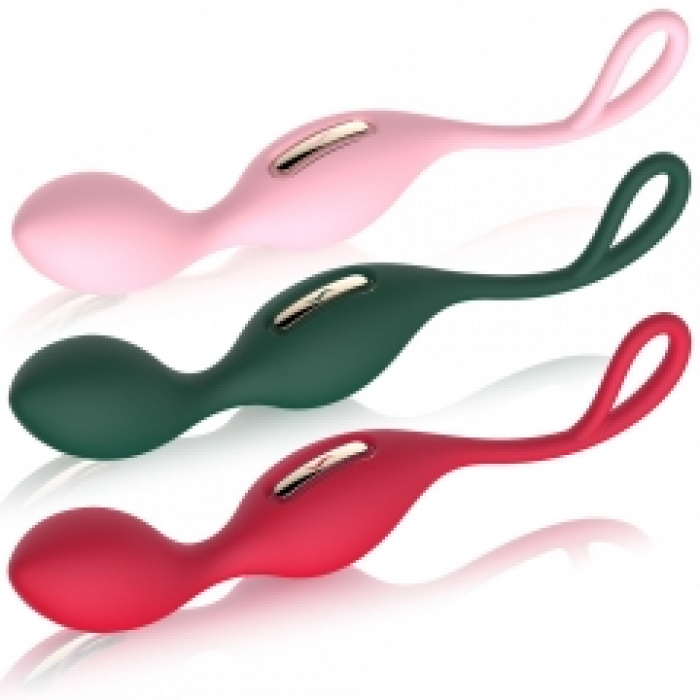 ALISA Vibrating Balls with Fuchsia Wireless Remote Control - Image 5