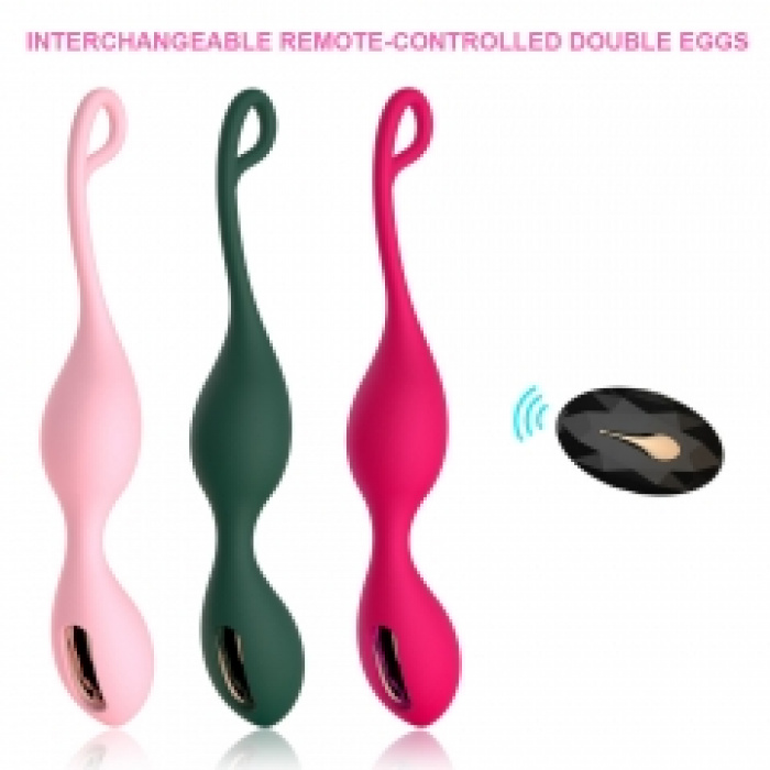 ALISA Vibrating Balls with Fuchsia Wireless Remote Control - Image 4