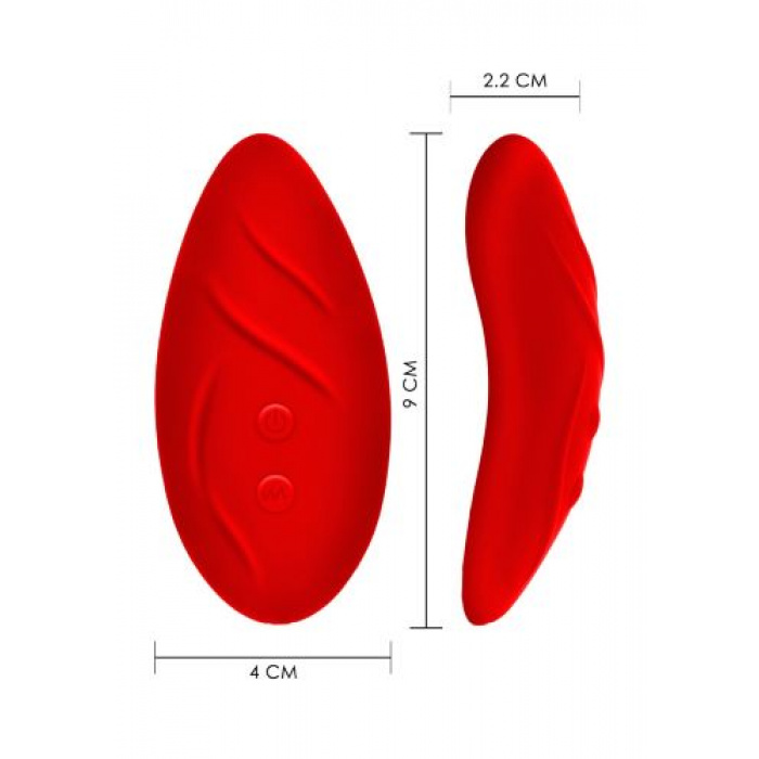 Divine Red Panty with Vibe Pleaser - Image 2
