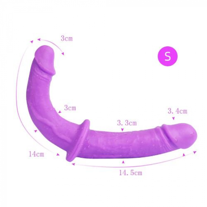 Strap-On Double Sided Headed Realistic Dildo - Image 4