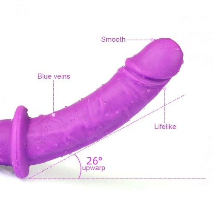 Strap-On Double Sided Headed Realistic Dildo - Image 5