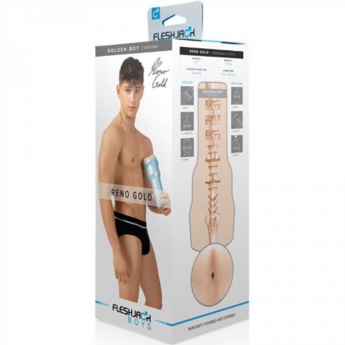 FLESHJACK MASTURBADOR RENO GOLD GOLDEN BOY BUTT - Image 2