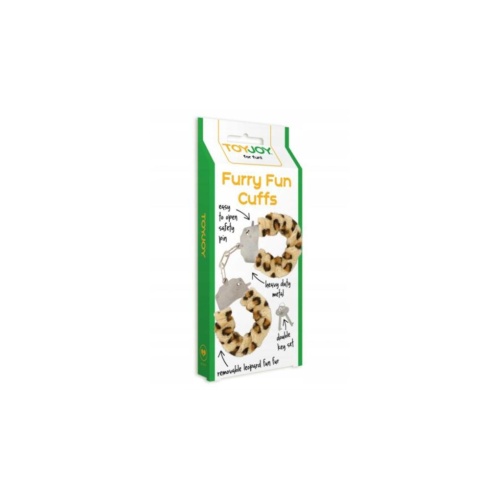 TOY JOY Furry Fun Cuffs Leopard - Image 2