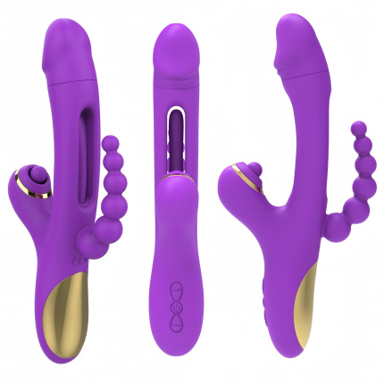 Intoyou Siter 3-in-1 Flapping – Tapping – Vibrator Rabbit Vibrator