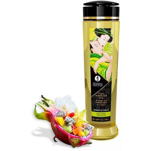 SHUNGA EROTIC MASSAGE OIL IRRESISTIBLE ASIAN FUSION 240ML - Image 1