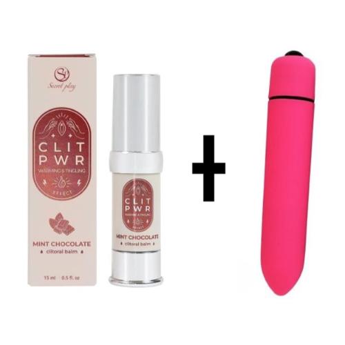 Στιγμιότυπο οθόνης 2026-03-16 151044 (1) Secret Play Clit Pwr Clitoral Balm 15ml Mint Chocolate with a Gift Bullet - Image 1