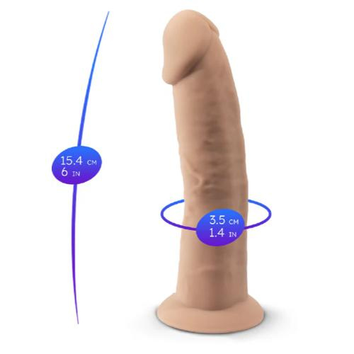 Dong Model 6 inch Flesh - Image 6