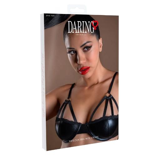 Wetlook Bra With Straps - Image 2