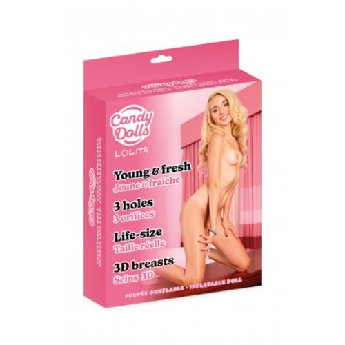 Lolita 3-hole inflatable doll - Image 1