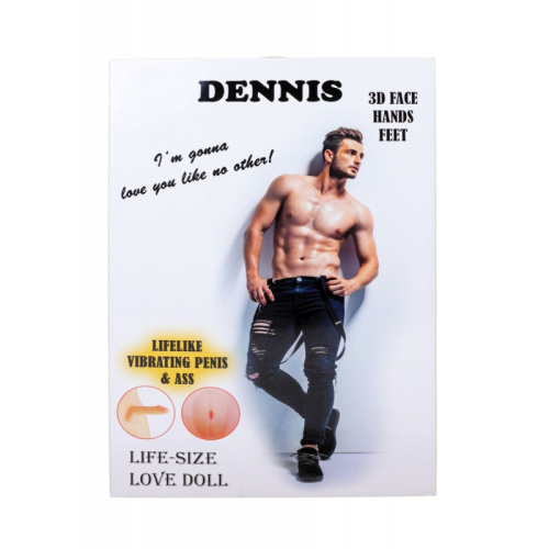 Dennis – doll with vibrating penis – 3D face, hands and feet - Image 10