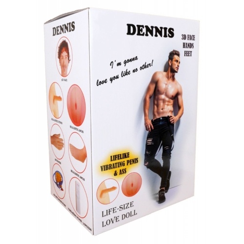 Dennis – doll with vibrating penis – 3D face, hands and feet - Image 9