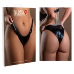 High Waisted Wetlook Panty