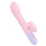 Wibrator-Silicone Vibrator USB 7 Function and Thrusting Function / Heating, pink - Image 8