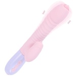 Wibrator-Silicone Vibrator USB 7 Function and Thrusting Function / Heating, pink - Image 6