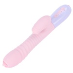 Wibrator-Silicone Vibrator USB 7 Function and Thrusting Function / Heating, pink - Image 4