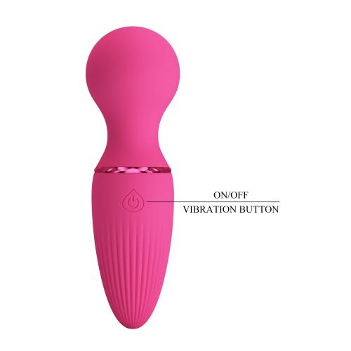 PRETTY LOVE Dwayne Little cute wand massager PINK - Image 8