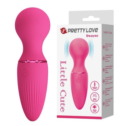 PRETTY LOVE Dwayne Little cute wand massager PINK - Image 1