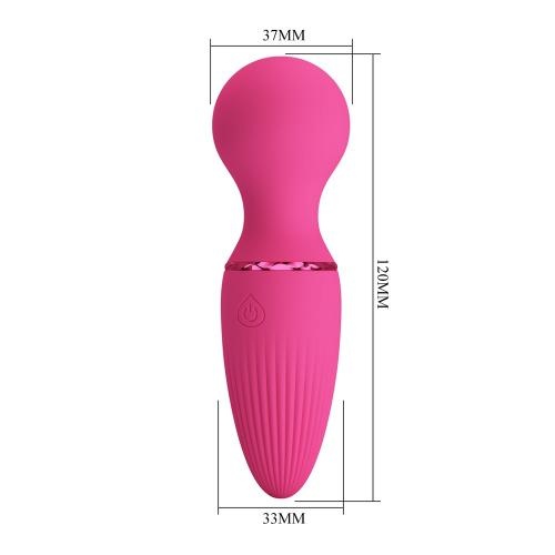 PRETTY LOVE Dwayne Little cute wand massager PINK - Image 7
