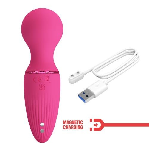 PRETTY LOVE Dwayne Little cute wand massager PINK - Image 5