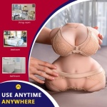 Bob the Realistic Sex Doll with Big Breasts, Hips and Suction