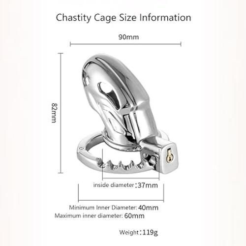 Invisible Lock Κλουβι με Ρυθμιζομενο Δακτυλιδι Πεους - Image 3