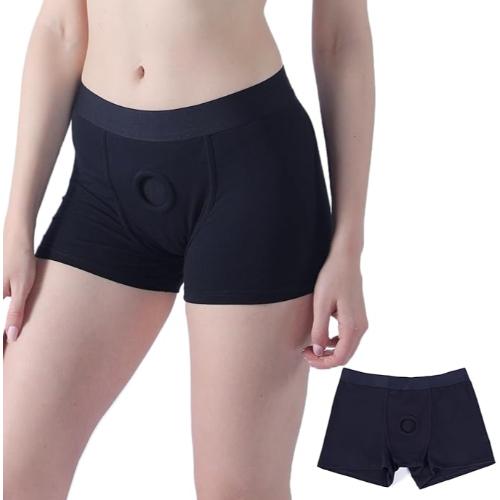 61Rvv4WDg9L._AC_SX679_ Strap-on harness, for men and women, boxer briefs - Image 1