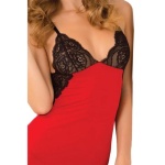 2Pc A-List Chemise & G Set Red S/M - Image 5