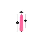 10 Speeds Frosted Pointed Bullet Fuchsia - Image 2