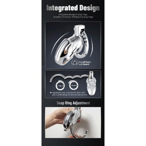 Invisible Lock Κλουβι με Ρυθμιζομενο Δακτυλιδι Πεους - Image 19