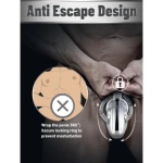 Invisible Lock Κλουβι με Ρυθμιζομενο Δακτυλιδι Πεους - Image 22