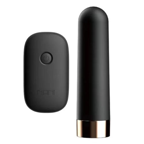 Remote Controlled Mini Vibrator Black - Image 1