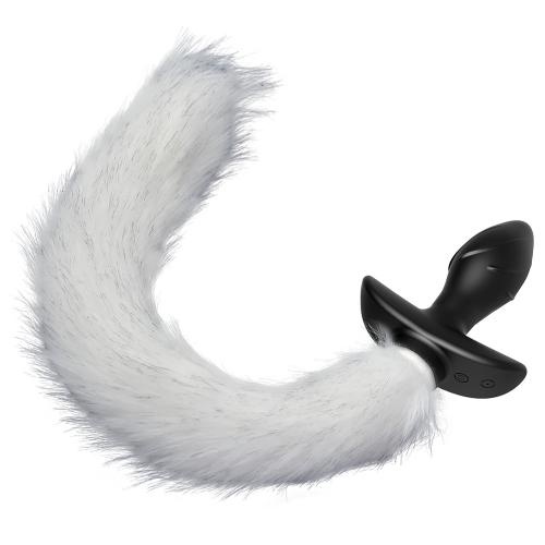 Vibrating Fox Tail Plug Vibrator - Image 4