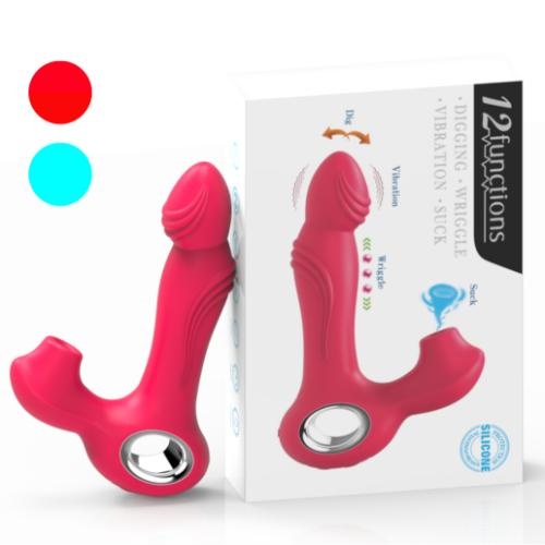 Dig Suction Wriggle Vibrator - Image 1