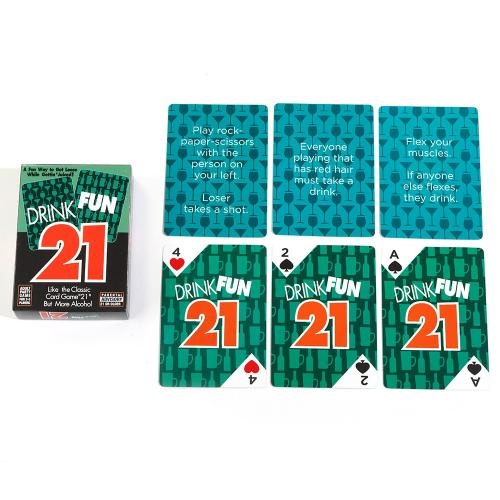 Drink Fun 21 Drink Drinking Card Games - Image 2
