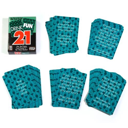Drink Fun 21 Drink Drinking Card Games - Image 4