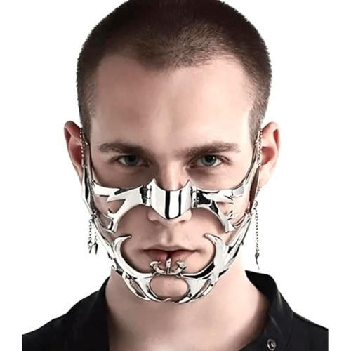 Halloween Party Prom Metal Mask Set - Image 3