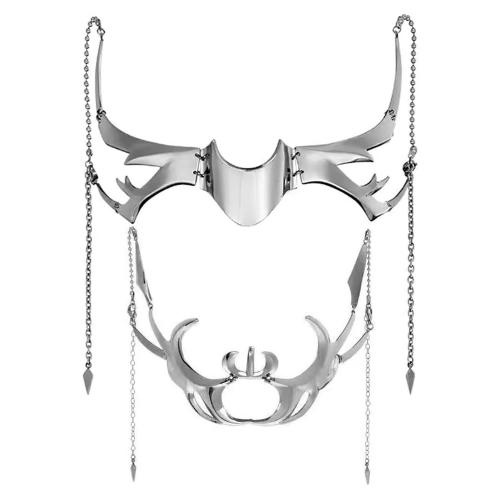 Halloween Party Prom Metal Mask Set - Image 8