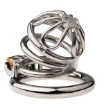 Petal Metal Chastity Cage – L Bent -L- - Image 4